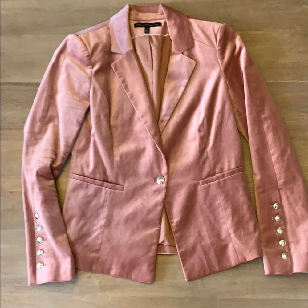 White House Black Market Velour Blazer